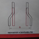 нижние трубы рамы.