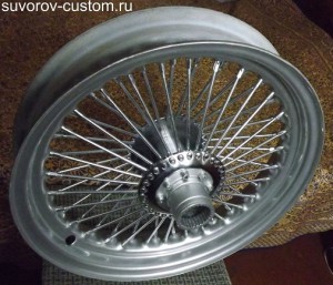 Готовое колесо на 60 спиц.