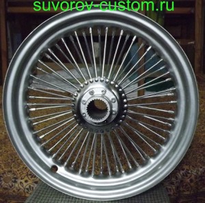 Готовое колесо на 60 спиц.