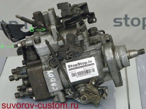 Винты регулировки на ТНВД