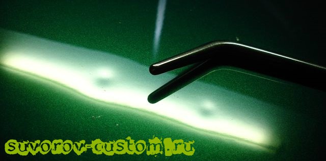 удаление вмятин