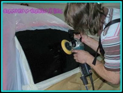 Полировка стёкол автомобиля