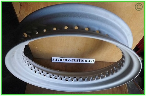 Изготовление колеса для мотоцикла с нуля