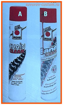  смазка для цепи.