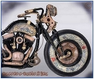 передняя вилка мотоцикла