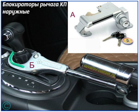 механическое противоугонное устройство